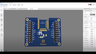 EasyEDA Design The Based Board for nRF52840 BLE 5.0