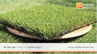 Do The Job Artificial Turf - 79 oz, 1.5" Blade Height