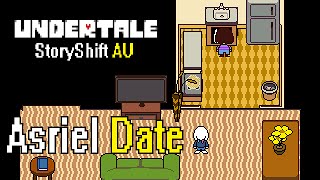 (OLD)A Date with Asriel(1/2) | Storyshift AU(Undertale Comic Dub)