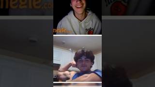 Flexing on Omegle 💪│ Funny Reactions #omegle #alexeubank #gym #trentwins #aesthetics