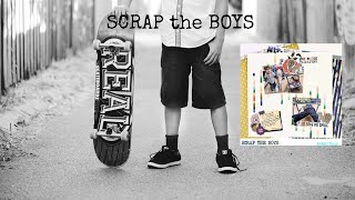 Using Washi As a Background | Scrap The Boys