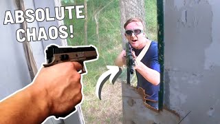 The ENTIRE Enemy Team Was Shooting At Me! (INTENSE Airsoft Battle)