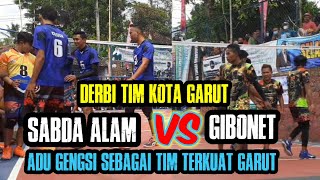 Laga penuh gengsi | Derbi garut Gibonet vs Sabda alam saling jegal di babak awal