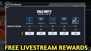 *NEW* Codm Free Livestream Rewards Season 7 Heatwave