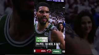 Miami Heat 96-100 Boston Celtics (3-4)