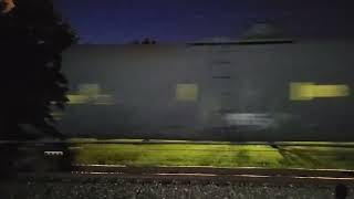 3 engine IAIS mixed freight train in Minooka Illinois