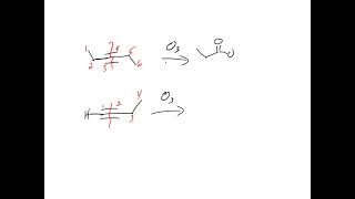 Ozonolysis of alkenes and alkynes