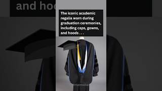 Graduation facts  | Academic Attire  #shorts