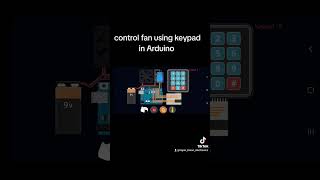 Arduino control fan using keypad #arduino #fan #keypad