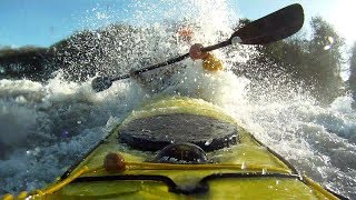 Kayaksurfing Oktober 2017 am Weissenhäuser Strand