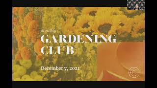 Dan Connolly at ZCash Gardening Club