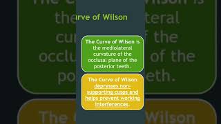 INBDE - Anatomy - What is the importance of the Curve of Wilson?