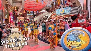 Wonder of the Seas Anchors Aweigh Parade  - Royal Caribbean