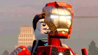 Lego Marvel's Avengers all LEGO Iron Man Transformations | Hulkbuster