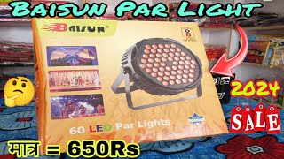 मात्र 650रू. || 🤔 Baisun Par Light Unboxing and price ||AKDjVlog