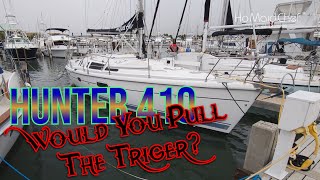 Max Budget Hunter 410 Sailboat - It Checks A Lot Live Aboard Of Boxes!