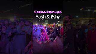 3 Ekka & FPM Couple - Yash & Esha. #yashsoni #eshakansara #navratri #garba #dandiya #dakla