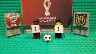 Lego Qatar World Cup 2022!!! My Score Prediction!!! (Qatar vs Ecuador) 🇶🇦 🇪🇨