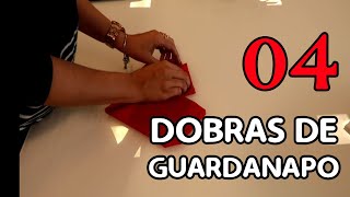 04 Dobras de GUARDANAPOS para você APRENDER #MARYCONVIDA | Maryane Nunes