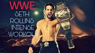 Seth Rollins workout for Wrestlemania