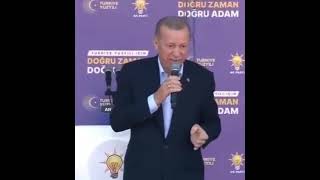 Cumhurbaşkanı Erdoğan: “Dini, bayrağı, ezanı olmayanlar Bay Kemal'i destekliyor.”#keşfet