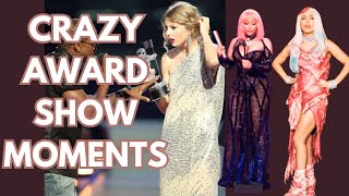 crazy award show moments I can't believe happened