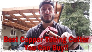 Best Copper tubing cutter you can buy!! - [ Review Milwaukee M12 Cordless Copper Tubing Cutter]