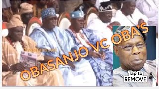 OBASANJO BA OJU OBA ILE YORUBA JE , N'ILU ISEYIN.    (ABOMINATION)