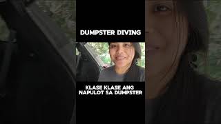 Dumpster Diving | Klase Klase Ang Napulot Sa Dumpster 😍 #dumpsterdiving #dumpsterdivingfilipino