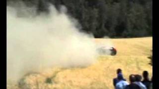 Pirelli Rally Rollover Crash