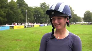 Cosby Green says it was an incredible experience and she was very excited at Burghley