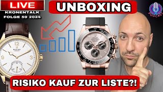 DON‘T BUY RETAIL!? Kauf nicht diese ROLEX zum Listenpreis! Unboxing Graumarkt 📈