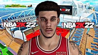 NBA 2K22 BEST LONZO BALL BUILD/FACE CREATION IN THE GAME!!!(CURRENT GEN)