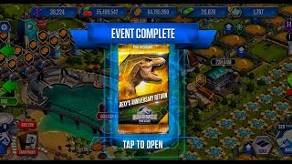 REXY ANNIVERSARY RETURN PACK - JURASSIC WORLD THE GAME #70