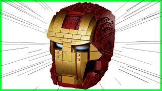 Lego Iron Man Helmet 76165 - Build and Review