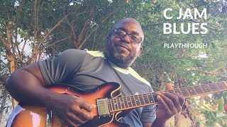 Kevin Jack Music - C Jam Blues  - Playthrough