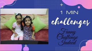 1 Min Challenges | A Funny Challenge Indeed | Try It With Your Friends And Family |