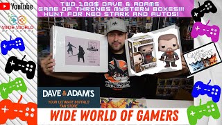 2x 100$ Dave & Adams Game of Thrones Funko Pop Mystery Boxes!!! Hunt for Ned Stark and Autographs!