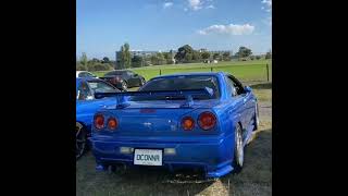 JDM R34 GT-R bayside blue