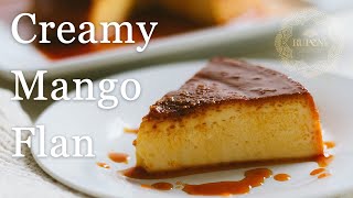 A Super Creamy Mango Flan Recipe (Fun and Fancy Mango Pudding)