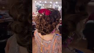 latest bridal hairstyles#bridalmakeup #wedding #viral