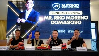 ISKO MORENO IN AUTOKID TRUCK SOLUTIONS || CONTRACT SIGNING