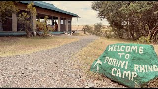 Safari Camping at Porini Rhino Camp, Nanyuki, Kenya