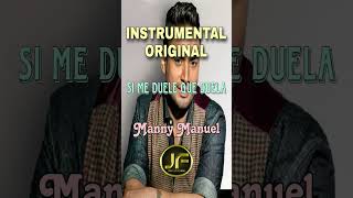 Manny Manuel - Si Me Duele Que Duela ⭐ (Karaoke Instrumental Original) | 2023 #mannymanuel