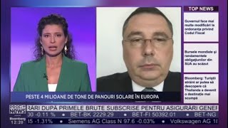 Panourile solare nereciclate devin deșeuri periculoase (Cristian Pocol LIVE la Profit News)