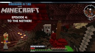 Minecraft 1.7.10 Modded LP Episode 4 - To The Nether!