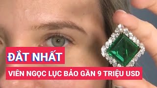 Câu chuyện lôi cuốn về viên ngọc lục bảo đắt nhất thế giới, gần 9 triệu USD