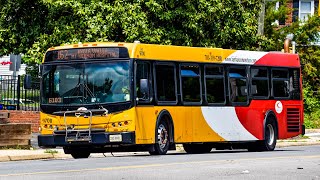 Fairfax Connector 2007 New Flyer D40LFR #9700 on Route 161