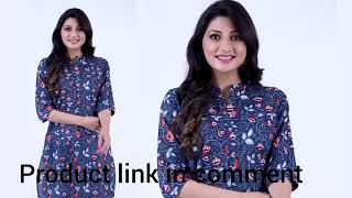 Kurtis for Women UK Indian Fashion Party Dress Dresses Kurti Tunic Kurta Casual Top Shirt SC2402S