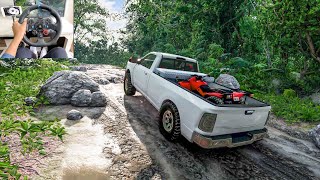 Ford Super Duty Extreme Off-roading - BeamNG.drive | Logitech g29 Gameplay